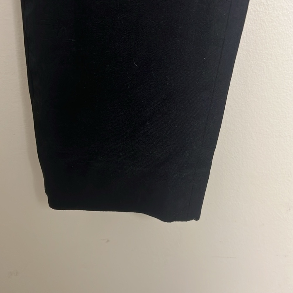 Banana Republic Black Sloan Minimalist‎ Tapered Cropped  Pants Size 8 Office - Picture 4 of 10